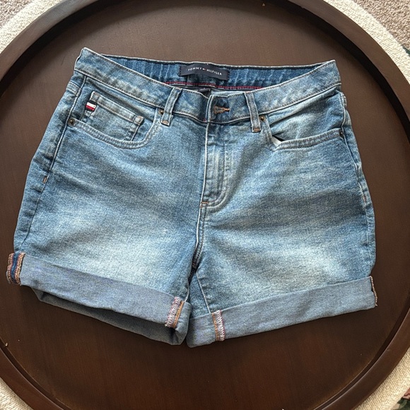Tommy Hilfiger Women's Blue Jean Shorts - Picture 1 of 2